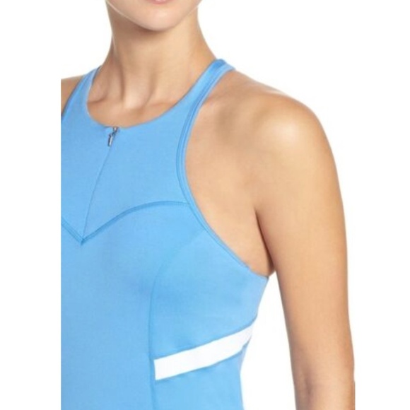 Zella Game On Shelf Bra Tank Blue Lapis Sz XXS NWT - Picture 4 of 6